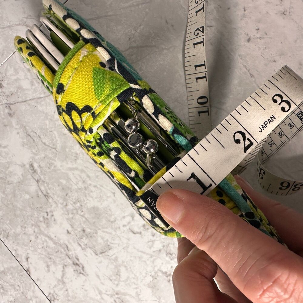 Vera Bradley Limes Up Quilted Wallet - Picture 11 of 13